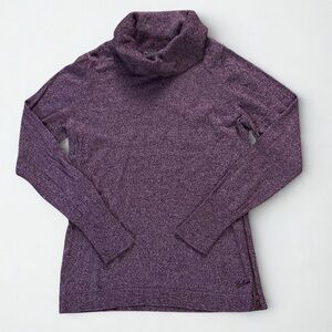 Woolrich Purple Merino Wool Turtleneck  Sweater Women’s Large EUC